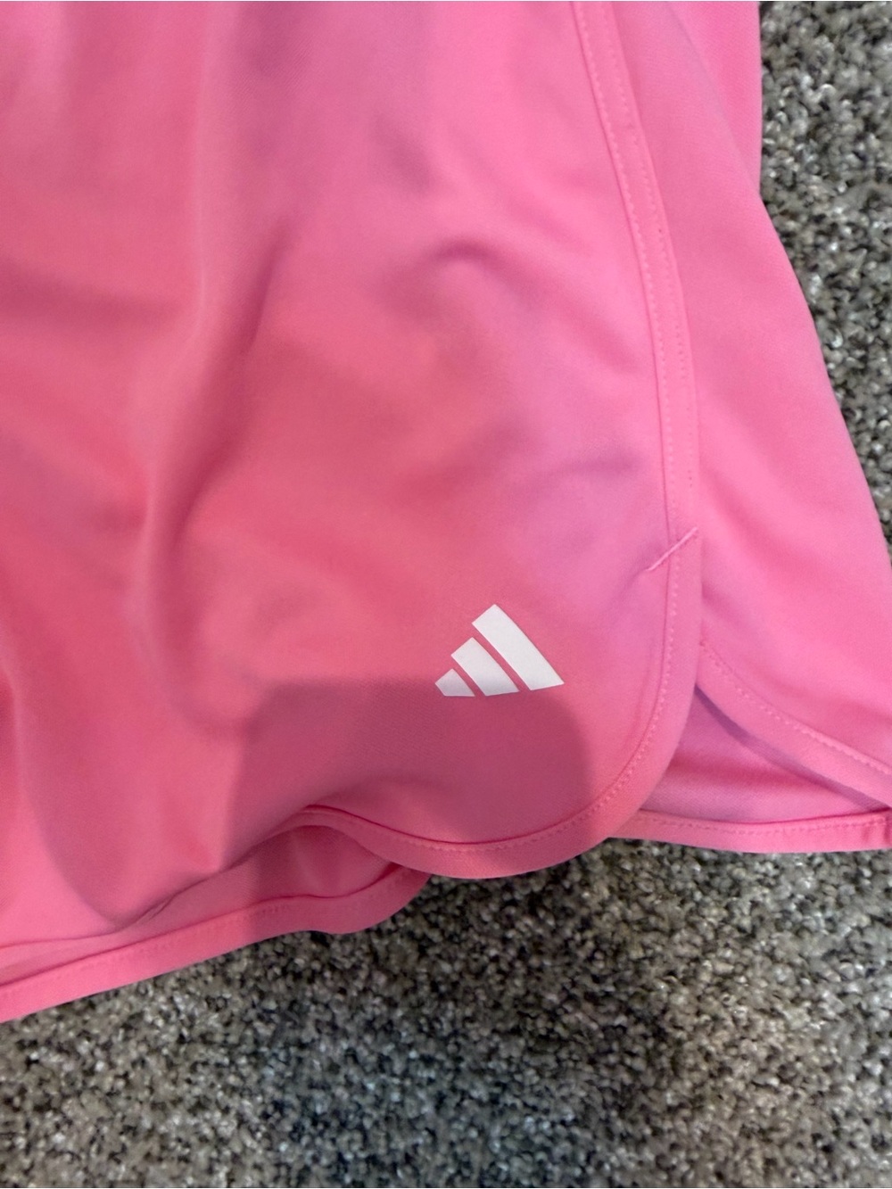 adidas Pink Women's Athletic Shorts - Picture 2 of 5